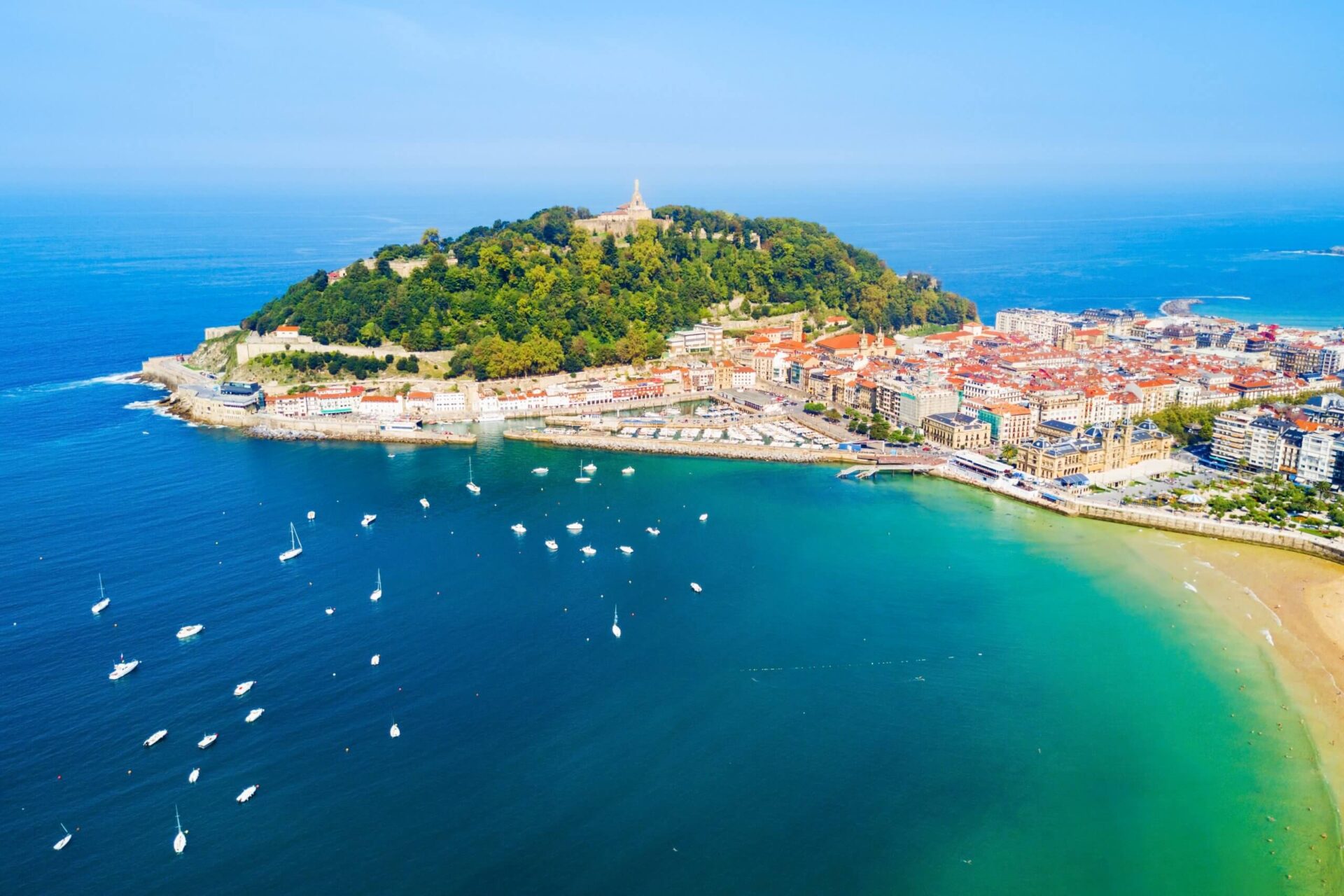 san-sebastian-or-donostia-aerial-panoramic-view-san-sebastian-is-a-coastal-city-in-the-basque-country-in-spain-stockpack-istock