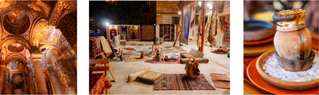 Churches, handmade carpets and pottery kebabs in Cappadocia