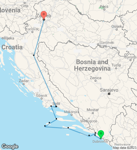 Croatian Adventure Cruise & Stay – M/S My Way