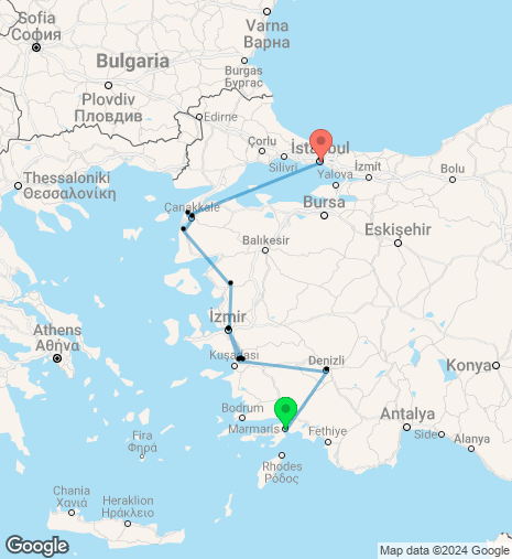 Marmaris to Istanbul