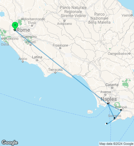 Escape to Naples & Sorrento by Rail