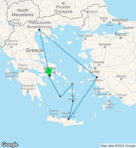 Idyllic Aegean Cruise – 7 nights
