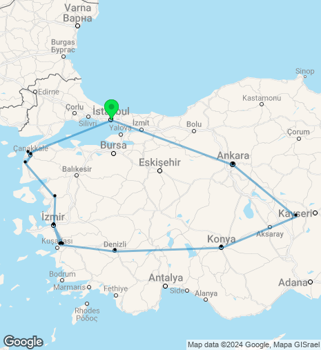 Turkish Delights – Saturday Departures