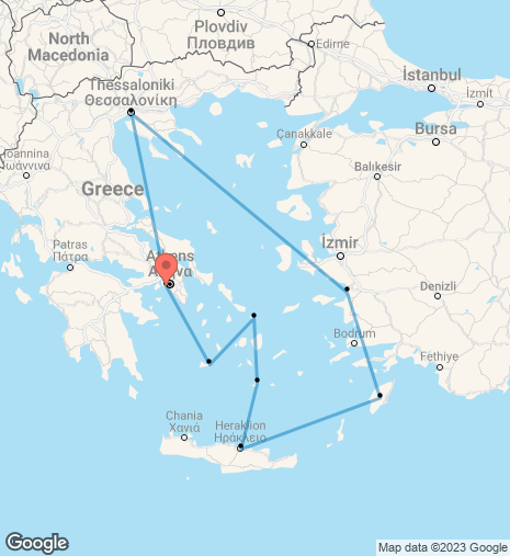 Aegean Circle Cruise Athens – Athens