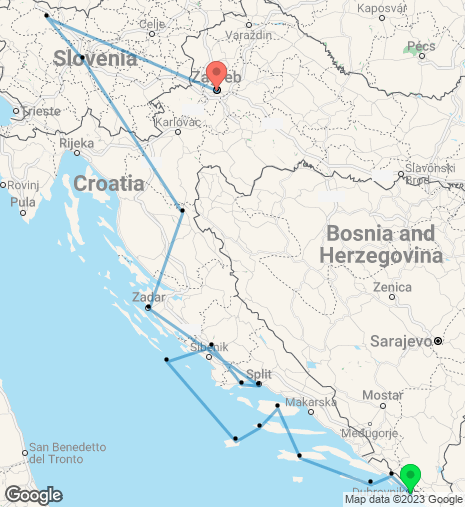 Croatian Rose Cruise & Stay – M/S Providenca