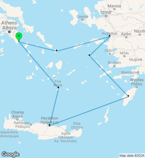 Iconic Aegean Cruise – 4 nights 2023
